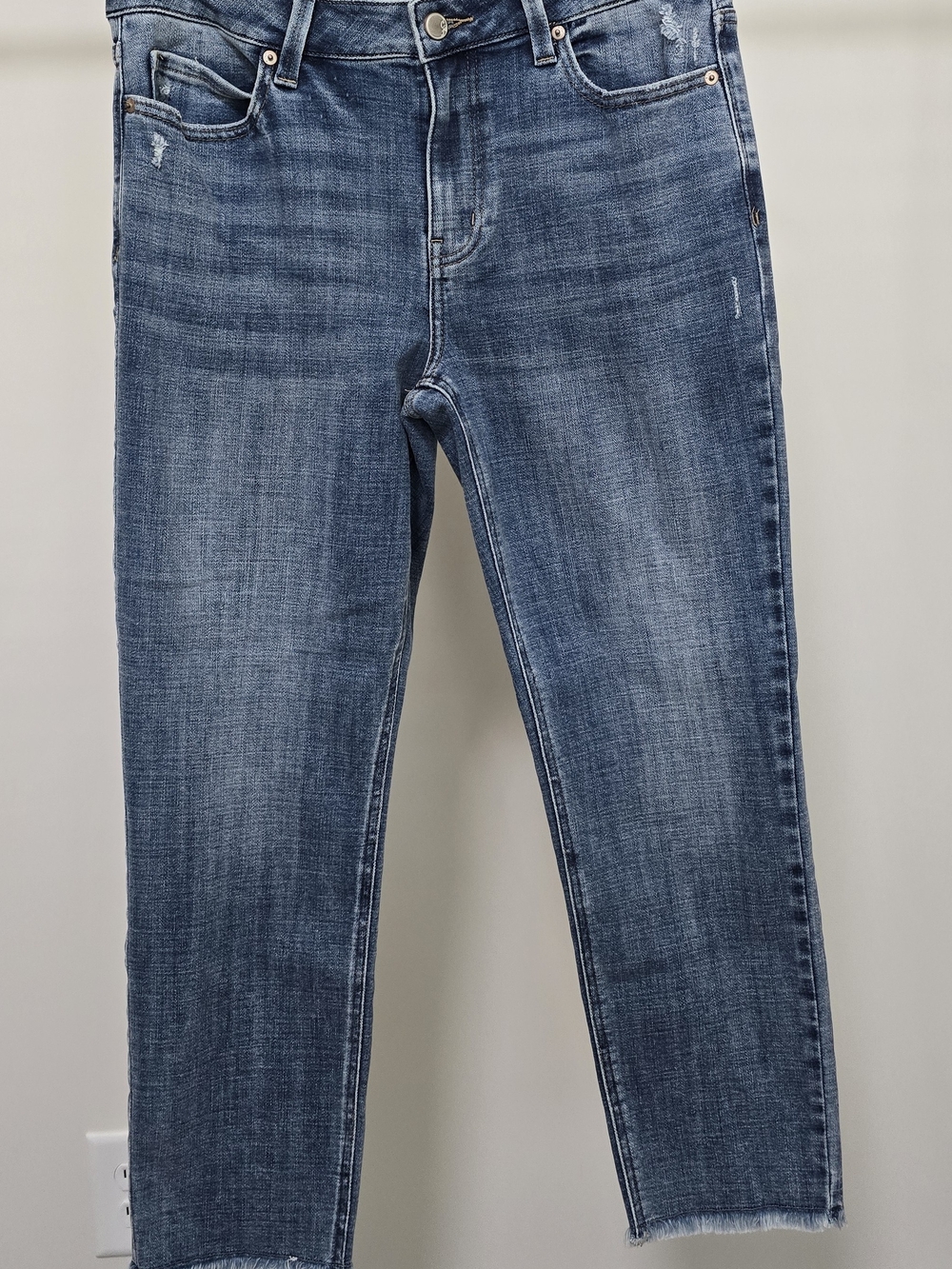 Cosmic Blue Love Women's Mid-Rise Blue Denim Jeans